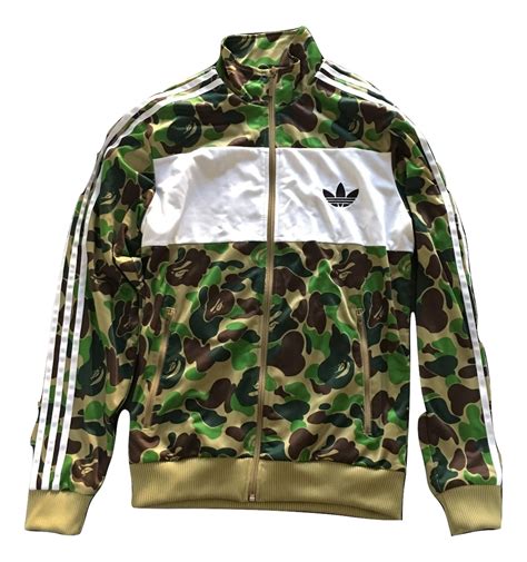 bape adidas track jacket fake|how to identify bape clothing.